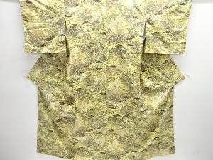 家屋風景模様小紋着物